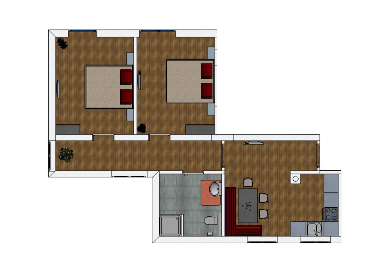 Pension Appartement Lanzer Moosburg Exterior photo